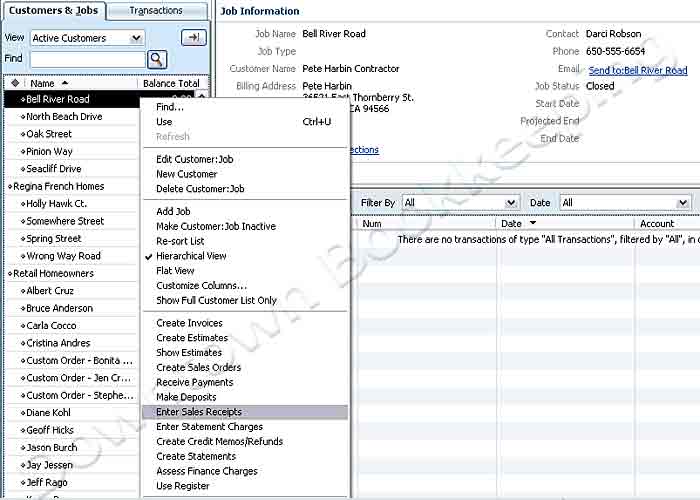 Record Customer Prepayments