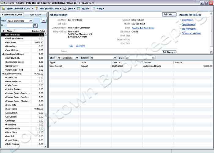 Record Customer Prepayments